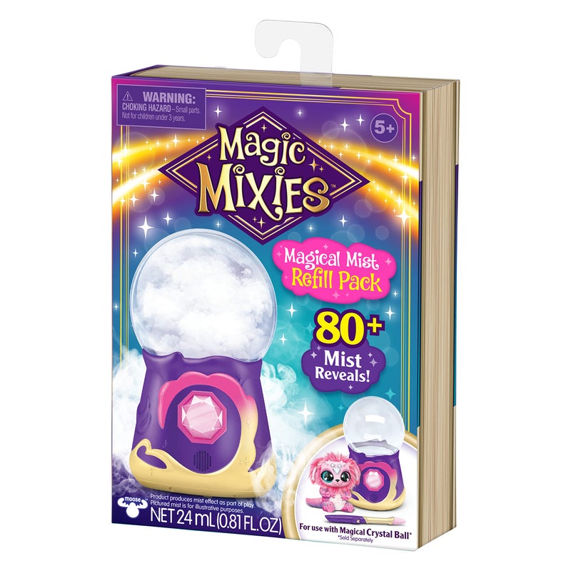 Magic Mixies - Magical Mist and Spells Refill Pack for Magical Crystal Ball  includes 2 Bottles (Vial)  Instruction Manual  Vegetable Glycerin - Image 1